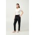 Μονόχρωμο Γυναικείο Παντελόνι Velvet BLACK (23085-BLACK)
