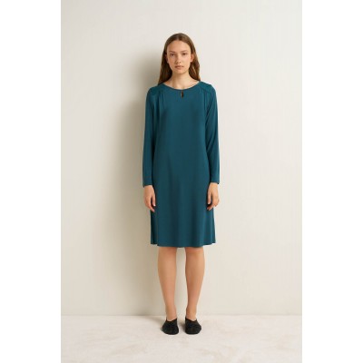 Micromodal Νυχτικό με Δαντέλα GREEN ATLANTIC (25151-GREEN ATLANTIC)