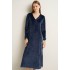 Lounge Velvet Μακρύ Φόρεμα BLUE INDIGO (25116-BLUE INDIGO)