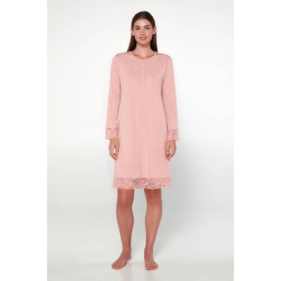 ΝΥΧΤΙΚΟ 93pct ΜΙΚΡΟΜΟΝΤΑΛ - 7pct ΕΛΑΣΤΑΝ PINK BLUSH (23965-PINK BLUSH)
