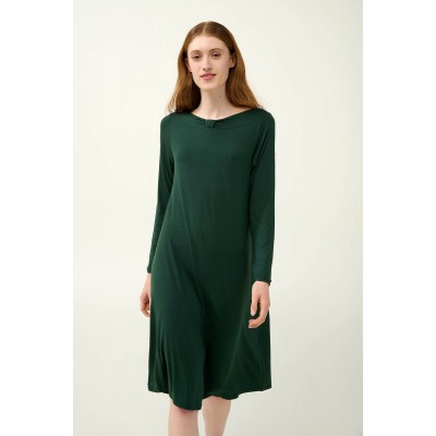 Μονόχρωμο Γυναικείο Νυχτικό Micromodal GREEN TIMBER (23004-GREEN TIMBER)