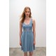 Αμάνικο Νυχτικό με Δαντέλα BLUE SERENE (16154-BLUE SERENE) Αμάνικο Νυχτικό με Δαντέλα BLUE SERENE (16154-BLUE SERENE)