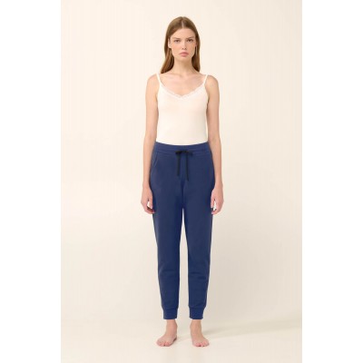 ΠΑΝΤΕΛΟΝΙ 92pct ΒΑΜΒΑΚΙ - 8pct ΕΛΑΣΤΑΝ BLUE BOA (23987-BLUE BOA)