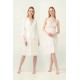 Νυφικό Σετ Micromodal 2 Τεμαχών CREAM (23125-CREAM)