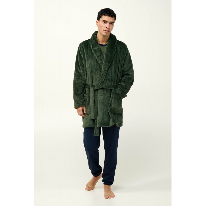 Ανδρική Σταυρωτή Ρόμπα Fleece GREEN MOUNTAIN (23646-GREEN MOUNTAIN) Ανδρική Σταυρωτή Ρόμπα Fleece GREEN MOUNTAIN (23646-GREEN MOUNTAIN)
