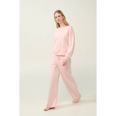 Μονόχρωμη Φούτερ Γυναικεία Φόρμα ROSE WATER (23140-ROSE WATER)