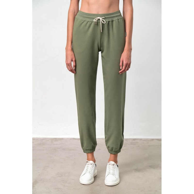 Μονόχρωμο Παντελόνι με Τσέπες KHAKI (18348-KHAKI) Μονόχρωμο Παντελόνι με Τσέπες KHAKI (18348-KHAKI)