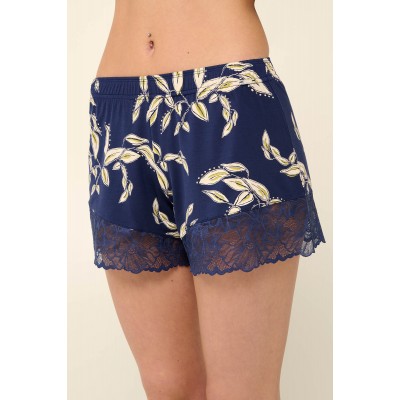 Micromodal Cheeky Σορτσάκι με Δαντέλα BLUE CAVERN (22823-BLUE CAVERN)