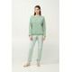Γυναικεία Φούτερ Πυτζάμα με Μανσέτες GREEN FROSTY (23263-GREEN FROSTY) Γυναικεία Φούτερ Πυτζάμα με Μανσέτες GREEN FROSTY (23263-GREEN FROSTY)