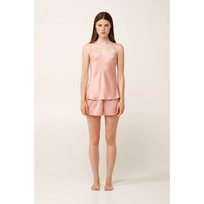 Σατέν Baby doll με Τιράντες ROSE DUSTY (24176-ROSE DUSTY)