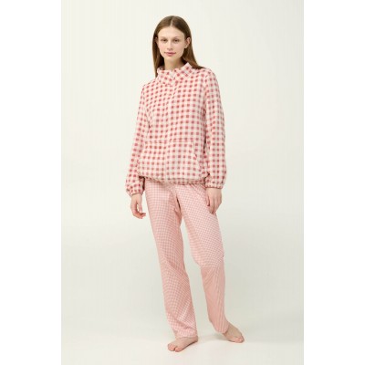 Γυναικεία Fleece Ρόμπα με Φερμουάρ PINK TAN (23322-PINK TAN)