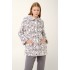 Κοντή Fleece Ρόμπα με Κουμπιά LIGHT GRAY (21458-LIGHT GRAY)