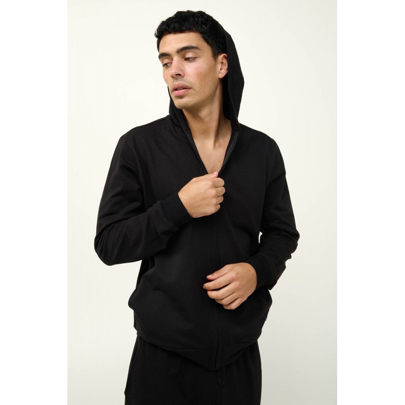 Ανδρική Φούτερ Φόρμα με Φερμουάρ BLACK (23713-BLACK) Ανδρική Φούτερ Φόρμα με Φερμουάρ BLACK (23713-BLACK)