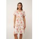 Micromodal Φλοράλ Νυχτικό με Πατιλέτα PINK TAN (24045-PINK TAN) Micromodal Φλοράλ Νυχτικό με Πατιλέτα PINK TAN (24045-PINK TAN)