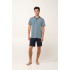 Ανδρικό Βαμβακερό Σετ 3 Τεμαχίων BLUE (24623-BLUE)