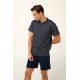 Βαμβακερή Ανδρική Πυτζάμα με Πατιλέτα BLUE (22683-BLUE) Βαμβακερή Ανδρική Πυτζάμα με Πατιλέτα BLUE (22683-BLUE)