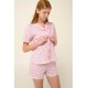 Βαμβακερή Γυναικεία Πυτζάμα με Κουμπιά PINK DOVE (22253-PINK DOVE) Βαμβακερή Γυναικεία Πυτζάμα με Κουμπιά PINK DOVE (22253-PINK DOVE)