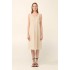 Αμάνικο Καλοκαιρινό Φόρεμα με Πιέτα BEIGE SKIN (22455-BEIGE SKIN)