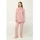 Γυναικεία Fleece Ρόμπα με Κουμπιά PINK TAN (23323-PINK TAN) Γυναικεία Fleece Ρόμπα με Κουμπιά PINK TAN (23323-PINK TAN)