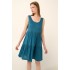 Αμάνικο Καλοκαιρινό Φόρεμα από Viscose BLUE LEGION (22501-BLUE LEGION)