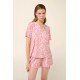 Γυναικεία Πυτζάμα Φλοράλ από Micromodal PINK BLUSH (22004-PINK BLUSH)
