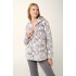 Κοντή Fleece Ρόμπα με Φερμουάρ LIGHT GRAY (21457-LIGHT GRAY)