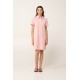 Γυναικείο Pique Πόλο Φόρεμα PINK SILVER (24818-PINK SILVER)