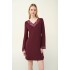 Νυχτικό Micromodal με Δαντέλα RED WINDSOR (23823-RED WINDSOR)