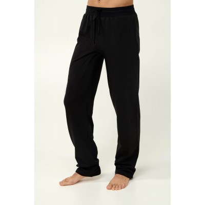 Μονόχρωμο Ανδρικό Φούτερ Παντελόνι BLACK (23715-BLACK)