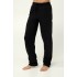 Μονόχρωμο Ανδρικό Φούτερ Παντελόνι BLACK (23715-BLACK)