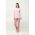 Γυναικεία Φούτερ Πυτζάμα με Πατιλέτα ROSE ELEGANCE (23233-ROSE ELEGANCE)