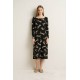Νυχτικό Micromodal με Φαρδιά Λαιμόκοψη BLACK (25087-BLACK)