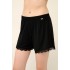 Micromodal Cheeky Σορτσάκι με Δαντέλα BLACK (22805-BLACK)