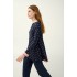Γυναικεία Πυτζάμα Micromodal με Σιφόν BLUE BLAZER (23053-BLUE BLAZER)