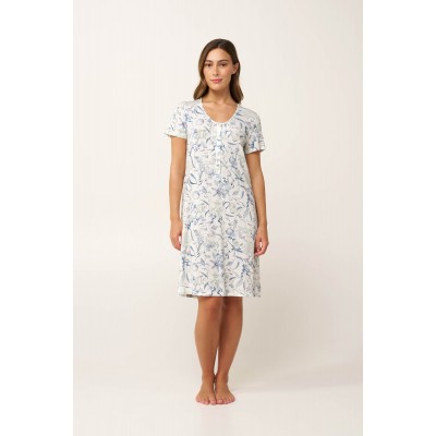 Νυχτικό Micromodal με Πατιλέτα BLUE RAIN (24081-BLUE RAIN)