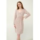 Φλοράλ Micromodal Νυχτικό Εγκυμοσύνης και Θηλασμού BEIGE PEACH (23074-BEIGE PEACH)