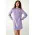Νυχτικό Fleece με Τσέπες LAVENDER SWEET (21305-LAVENDER SWEET)