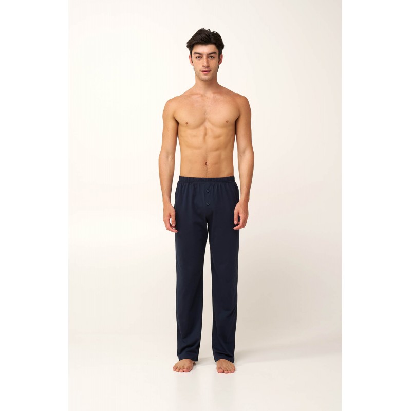 Ανδρικό Βαμβακερό Μαρκύ Παντελόνι BLUE (24795-BLUE) Ανδρικό Βαμβακερό Μαρκύ Παντελόνι BLUE (24795-BLUE)