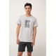 Ανδρική Καλοκαιρινή Πυτζάμα με Καραβάκι LIGHT GRAY MELANGE (24673-LIGHT GRAY MELANGE) Ανδρική Καλοκαιρινή Πυτζάμα με Καραβάκι LIGHT GRAY MELANGE (24673-LIGHT GRAY MELANGE)