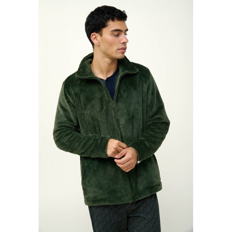 Ανδρικό Fleece Τζάκετ με Φερμουάρ GREEN MOUNTAIN (23645-GREEN MOUNTAIN) Ανδρικό Fleece Τζάκετ με Φερμουάρ GREEN MOUNTAIN (23645-GREEN MOUNTAIN)