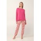 Micromodal Γυναικείες Πυτζάμες σε ροζ αποχρώσεις ROSE VINKA (21970-ROSE VINKA)