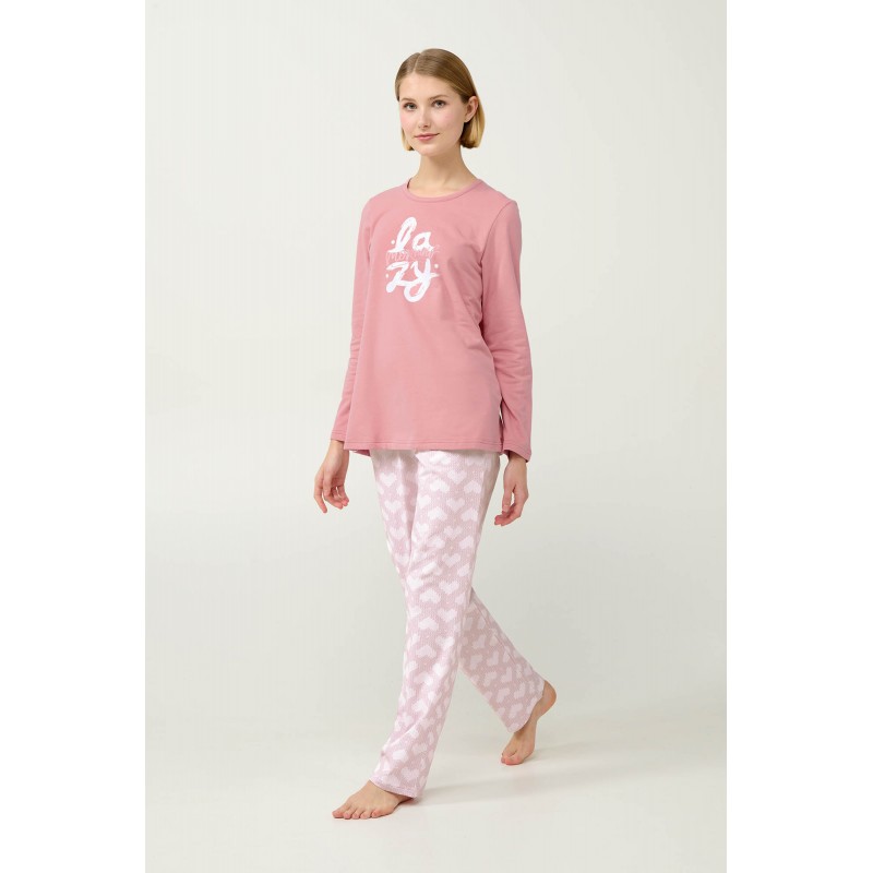 Χειμερινή Γυναικεία Φούτερ Πυτζάμα ROSE ELEGANCE (23235-ROSE ELEGANCE)