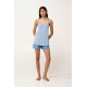 Φλοράλ Baby Doll Micromodal BLUE RAIN (24097-BLUE RAIN) Φλοράλ Baby Doll Micromodal BLUE RAIN (24097-BLUE RAIN)