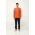 Ανδρική Χειμερινή Πυτζάμα με Μανσέτες ORANGE RUST (23624-ORANGE RUST)