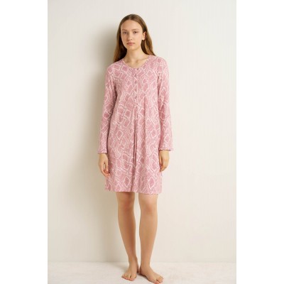 Micromodal Νυχτικό Εγκυμοσύνης και Θηλασμού PINK ZEPHYR (25031-PINK ZEPHYR)