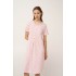 Βαμβακερό Νυχτικό με Πατιλέτα PINK GLOW (24326-PINK GLOW)