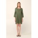 Καλοκαιρινό Φόρεμα από Viscose GREEN OLIVE (22502-GREEN OLIVE) Καλοκαιρινό Φόρεμα από Viscose GREEN OLIVE (22502-GREEN OLIVE)