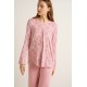 Γυναικεία Πυτζάμα Micromodal με Πιέτα PINK ZEPHYR (25033-PINK ZEPHYR)