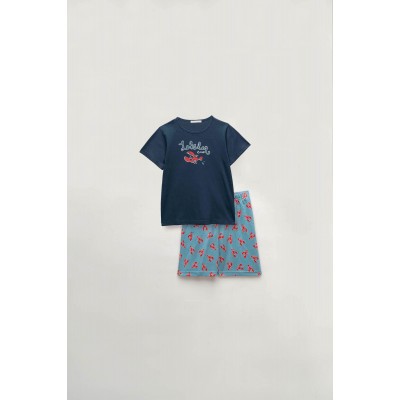 Κοντομάνικη Παιδική Πυτζάμα BLUE MARINE (16613-BLUE MARINE)