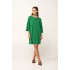 Καλοκαιρινό Κρεπ Φόρεμα με Μανίκι GREEN VERDANT (24459-GREEN VERDANT)